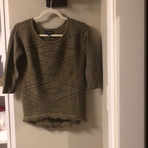 American Eagle Green Knitted Sweater